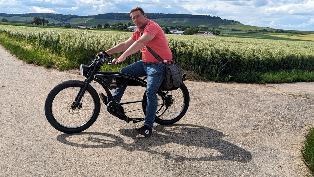 Der Seeräuber auf dem Fahrrad 